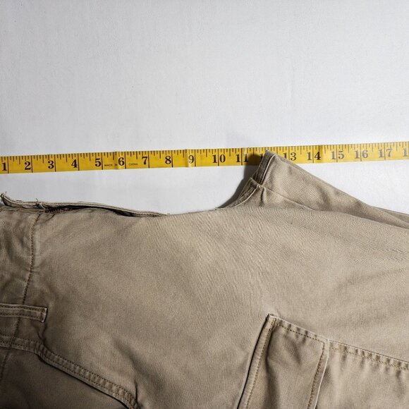 Levis XX Cargo Taper Pants Mens 31x30 Tan Pockets Utility Skater‎ Grunge - Picture 10 of 16